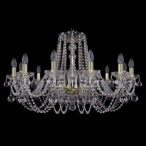 Подвесная люстра Bohemia Ivele 1402/12/300/G/Balls Подвесная люстра Bohemia Ivele 1402/12/300/G/Balls