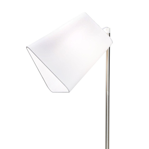 Торшер Escada Hall Chrome/White 10185/T White Торшер Escada Hall Chrome/White 10185/T White