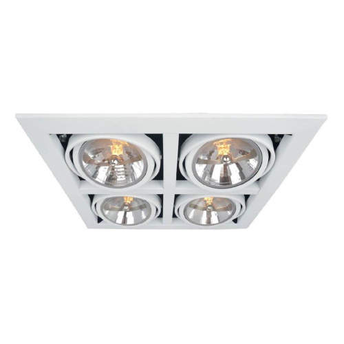 Встраиваемый светильник Arte Lamp Cardani A5935PL-4WH Встраиваемый светильник Arte Lamp Cardani A5935PL-4WH