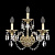 Бра Bohemia Ivele 16102B/2+1/165/XL G