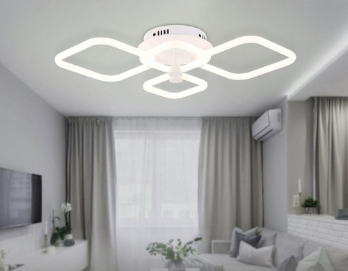 Потолочная светодиодная люстра Ambrella light Acrylica Original FA3822 Потолочная светодиодная люстра Ambrella light Acrylica Original FA3822