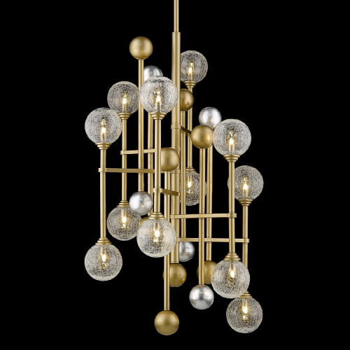 Люстра Fluxus 12 gold Люстра Fluxus 12 gold