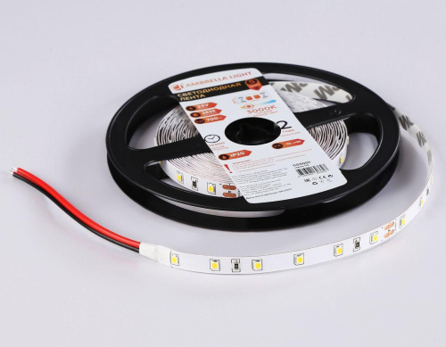 Светодиодная лента Ambrella Light 6W/m 60LED/m 2835SMD теплый белый 5M GS3001 Светодиодная лента Ambrella Light 6W/m 60LED/m 2835SMD теплый белый 5M GS3001