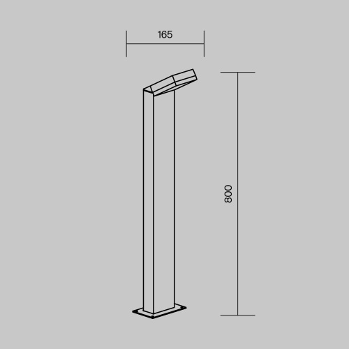 Ландшафтный светильник Outdoor O595FL-L12B3K Ландшафтный светильник Outdoor O595FL-L12B3K
