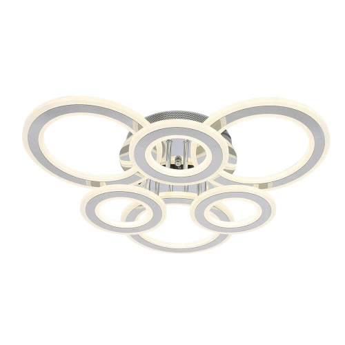 Потолочная светодиодная люстра Seven Fires Eveik SF7010/6C-B-CR Потолочная светодиодная люстра Seven Fires Eveik SF7010/6C-B-CR
