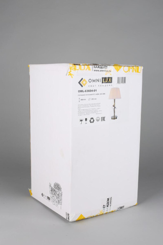 Настольная лампа Omnilux Grottole OML-63604-01 Настольная лампа Omnilux Grottole OML-63604-01
