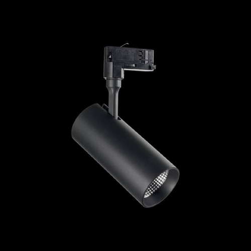 Трековый светодиодный светильник Ideal Lux Smile 20W Cri80 24 3000K Bk 189642 Трековый светодиодный светильник Ideal Lux Smile 20W Cri80 24 3000K Bk 189642