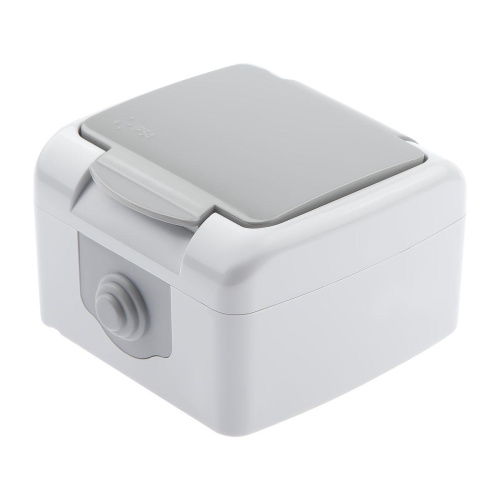 Розетка ЭРА Intro Atlantic Schuko 2P+E 16A 250V с крышкой 5-201-03 Б0050945 Розетка ЭРА Intro Atlantic Schuko 2P+E 16A 250V с крышкой 5-201-03 Б0050945
