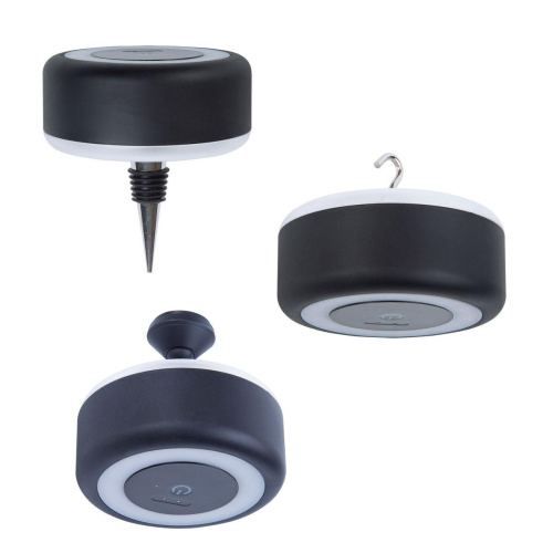 Настольная светодиодная лампа Uniel ULM-D950 3W/3000-6500K/Dim IP54 Black UL-00011377 Настольная светодиодная лампа Uniel ULM-D950 3W/3000-6500K/Dim IP54 Black UL-00011377