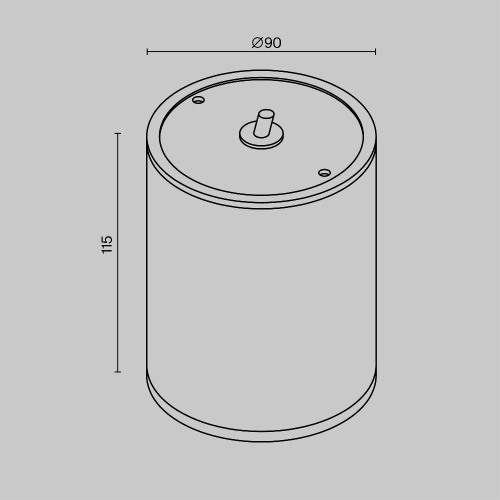 Уличный светодиодный светильник Maytoni Bar O306CL-L7GF Уличный светодиодный светильник Maytoni Bar O306CL-L7GF