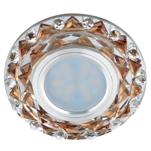 Встраиваемый светильник Fametto Luciole DLS-L130 GU5.3 Chrome/Brown Встраиваемый светильник Fametto Luciole DLS-L130 GU5.3 Chrome/Brown