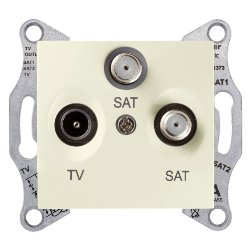 Розетка TV/SAT/SAT Schneider Electric Sedna SDN3502147 Розетка TV/SAT/SAT Schneider Electric Sedna SDN3502147
