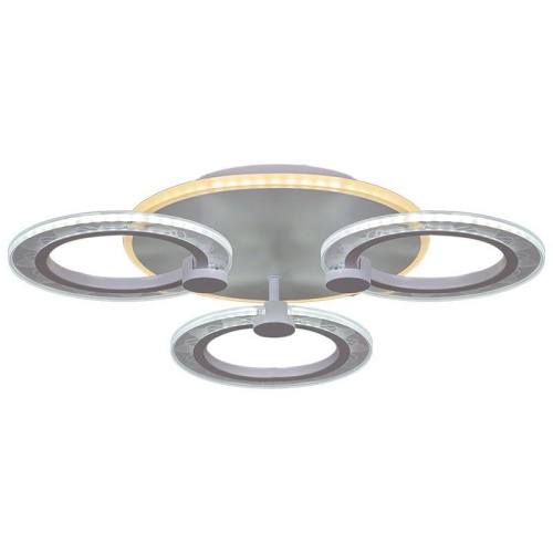 Потолочная светодиодная люстра Reluce 20309-0.3-3+1 WT 57W Потолочная светодиодная люстра Reluce 20309-0.3-3+1 WT 57W