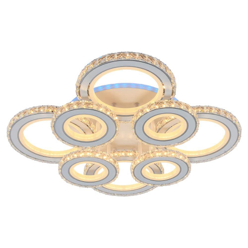 Потолочная светодиодная люстра Profit Light 8061/4+4 WHT Потолочная светодиодная люстра Profit Light 8061/4+4 WHT