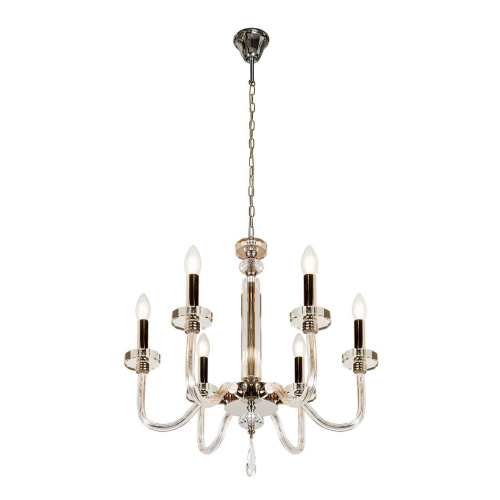 Подвесная люстра iLamp Vibe P9474-6 Nickel Подвесная люстра iLamp Vibe P9474-6 Nickel