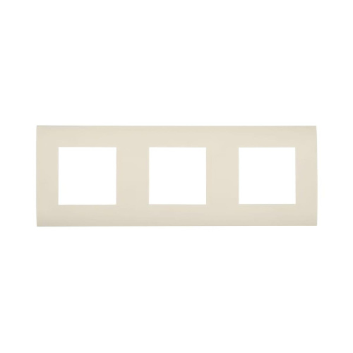 Рамка LK Studio 3-постовая (бежевый) LK45 854301-1 Рамка LK Studio 3-постовая (бежевый) LK45 854301-1
