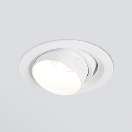 Встраиваемый светодиодный светильник Elektrostandard Zoom 9919 LED 10W 3000K белый a064031 Встраиваемый светодиодный светильник Elektrostandard Zoom 9919 LED 10W 3000K белый a064031