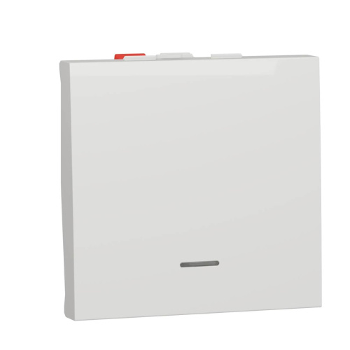 Переключатель одноклавишный с нейтралью Schneider Electric Unica New NU320318S Переключатель одноклавишный с нейтралью Schneider Electric Unica New NU320318S