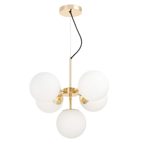 Подвесная люстра Lumina Deco Stelvio LDP 6041-5 GD Подвесная люстра Lumina Deco Stelvio LDP 6041-5 GD