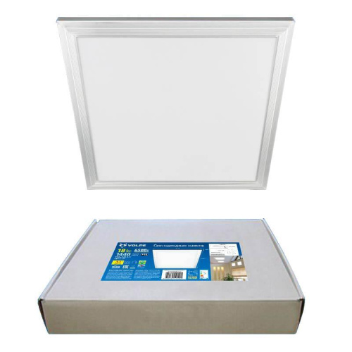 Встраиваемый светодиодный светильник Volpe ULP-Q107 3030-18W/4000K WHITE UL-00005344 Встраиваемый светодиодный светильник Volpe ULP-Q107 3030-18W/4000K WHITE UL-00005344