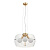 Подвесная люстра Lumina Deco Globo LDP 6018-400 PR+F.GD