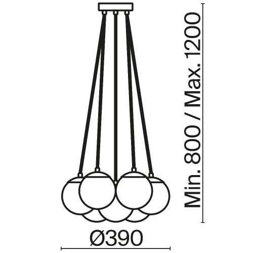 Подвесной светильник Freya FR5231PL-07CH Подвесной светильник Freya FR5231PL-07CH