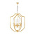 Подвесная люстра Lumina Deco Trulia LDP 8006-6 F.GD
