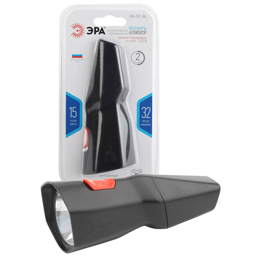 Ручной светодиодный фонарь ЭРА аккумуляторный MA-501-BL Б0041474 Ручной светодиодный фонарь ЭРА аккумуляторный MA-501-BL Б0041474