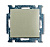 Выключатель кнопочный одноклавишный ABB Basic55 10A 250V шампань 2CKA001413A1091