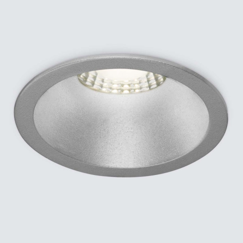 Встраиваемый светодиодный светильник Elektrostandard 15266/LED серебряный a055720 Встраиваемый светодиодный светильник Elektrostandard 15266/LED серебряный a055720