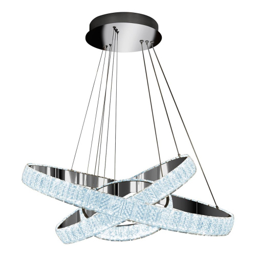 Подвесной светодиодный светильник iLedex Crystal ice MD7212-90A CR Подвесной светодиодный светильник iLedex Crystal ice MD7212-90A CR