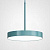 Подвесной Светильник Turna One D30 Blue By Imperiumloft By Imperiumloft