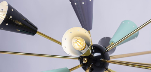 Люстра Sputnik Chandelier Multi Color By Imperiumloft Люстра Sputnik Chandelier Multi Color By Imperiumloft