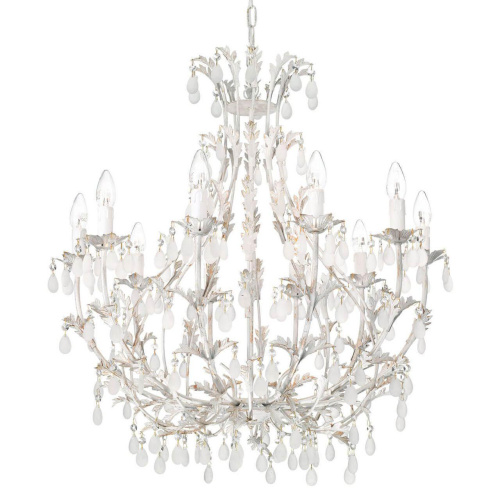 Подвесная люстра Ideal Lux Cascina SP10 100302 Подвесная люстра Ideal Lux Cascina SP10 100302