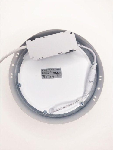 Настенно-потолочный светодиодный светильник Elvan NLS-702R-12W-NH-Wh Настенно-потолочный светодиодный светильник Elvan NLS-702R-12W-NH-Wh