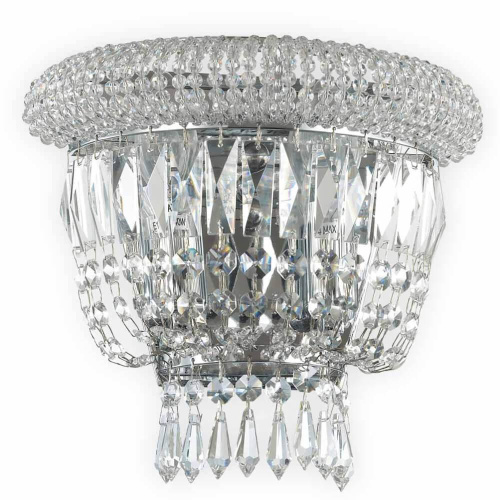 Настенный светильник Ideal Lux Dubai AP2 Cromo 207155 Настенный светильник Ideal Lux Dubai AP2 Cromo 207155
