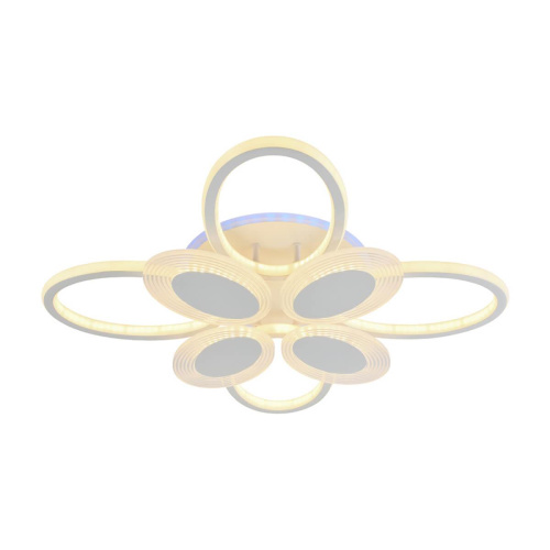 Потолочная светодиодная люстра Profit Light 5889/4+4A WHT Потолочная светодиодная люстра Profit Light 5889/4+4A WHT
