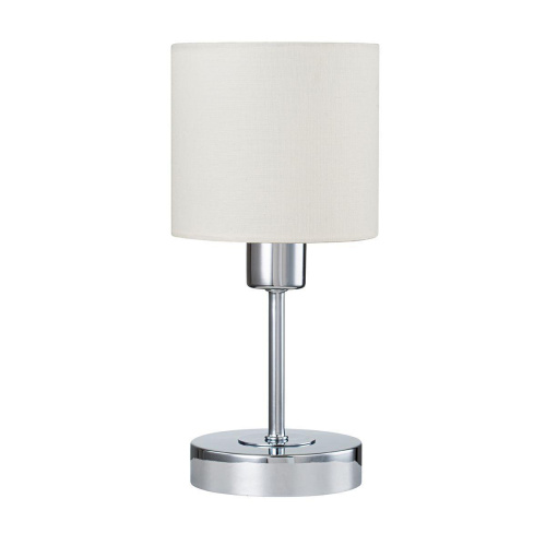 Настольная лампа Escada Denver 1109/1 Chrome/Beige Настольная лампа Escada Denver 1109/1 Chrome/Beige