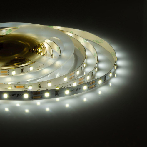 Светодиодная лента Apeyron 4,8W/m 60LED/m 3528SMD холодный белый 3M 206BL Светодиодная лента Apeyron 4,8W/m 60LED/m 3528SMD холодный белый 3M 206BL