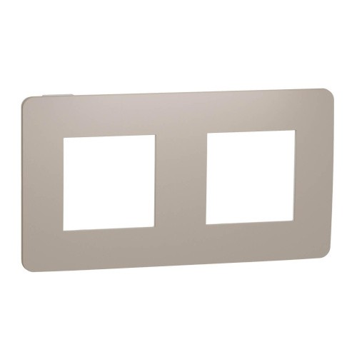 Рамка 2-постовая Schneider Electric Unica New NU280426 Рамка 2-постовая Schneider Electric Unica New NU280426