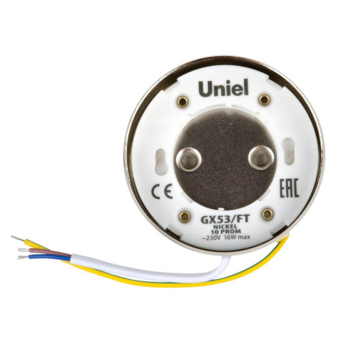 Потолочный светильник Uniel GX53/FT Nickel 10 Prom UL-00004148 Потолочный светильник Uniel GX53/FT Nickel 10 Prom UL-00004148