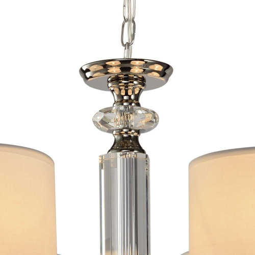 Подвесная люстра Lumien Hall Малье LH1053/6H-NK-WT Подвесная люстра Lumien Hall Малье LH1053/6H-NK-WT