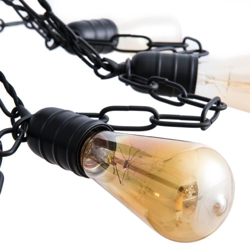 Потолочная люстра Arte Lamp A9344PL-8BK Потолочная люстра Arte Lamp A9344PL-8BK