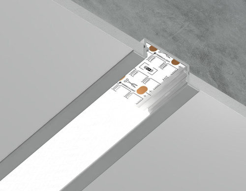 Встраиваемый профиль с рассеивателем Ambrella Illumination GP1200AL Встраиваемый профиль с рассеивателем Ambrella Illumination GP1200AL