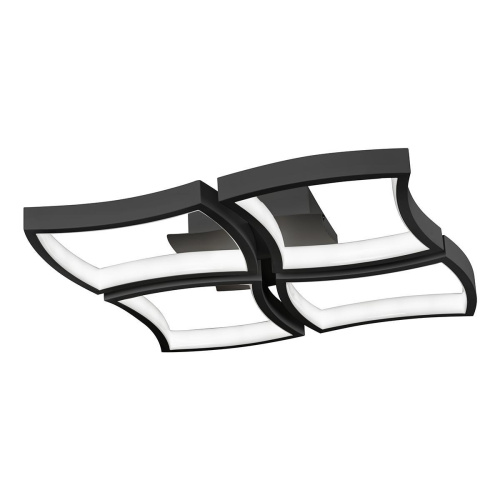 Потолочная светодиодная люстра iLedex Roomy 8196-4-X-T BK Потолочная светодиодная люстра iLedex Roomy 8196-4-X-T BK
