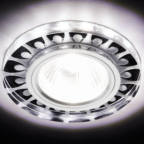 Встраиваемый светодиодный светильник Ambrella light Led S219 WH/CH/WH Встраиваемый светодиодный светильник Ambrella light Led S219 WH/CH/WH