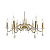 Подвесная люстра Milosh Tendence 0801CL-8GD