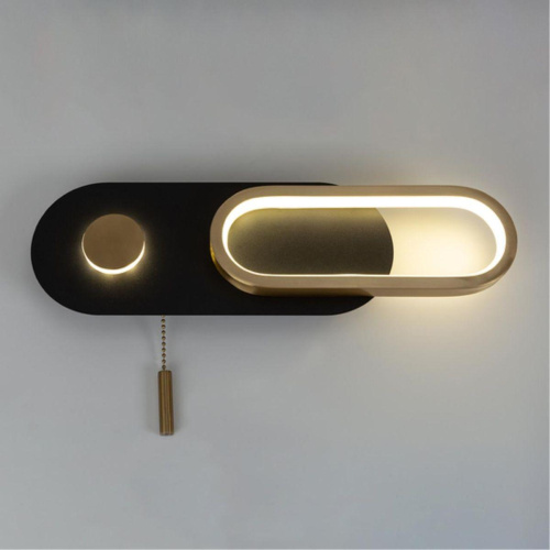Настенный светодиодный светильник Arte Lamp Lucas A2602AP-10BK Настенный светодиодный светильник Arte Lamp Lucas A2602AP-10BK