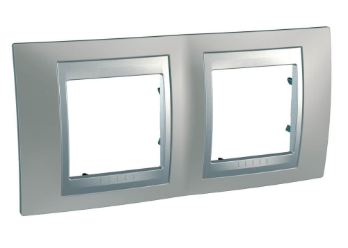 Рамка 2-постовая Schneider Electric Unica Top MGU66.004.039 Рамка 2-постовая Schneider Electric Unica Top MGU66.004.039