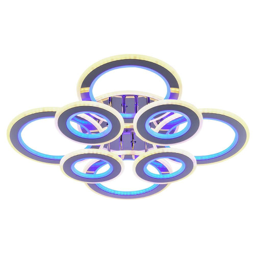Потолочная светодиодная люстра Profit Light 8005/4+4 CHR Потолочная светодиодная люстра Profit Light 8005/4+4 CHR
